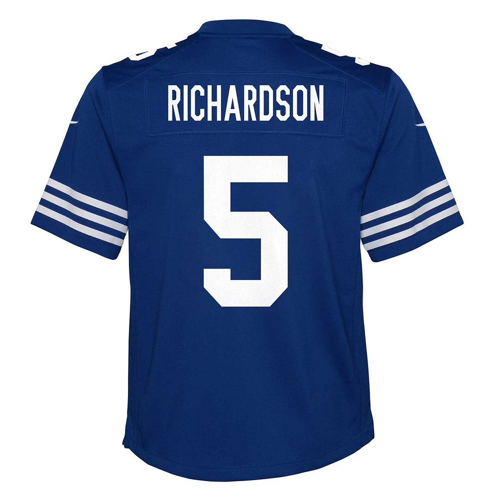 Youth Nike Anthony Richardson Sr. Royal Indianapolis Colts Alternate Game Jersey
