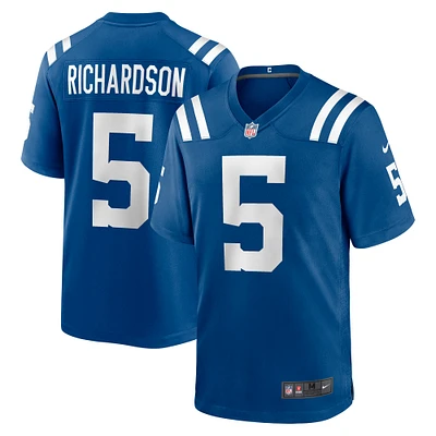 Maillot Nike Anthony Richardson Sr. Royal Indianapolis Colts pour jeune