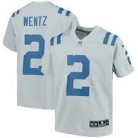 Lids Carson Wentz Indianapolis Colts Nike Inverted Legend Jersey - Gray