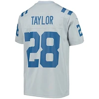 Maillot de jeu d'équipe inversé Nike Jonathan Taylor pour jeunes des Indianapolis Colts, gris