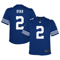 Maillot de jeu alternatif des Colts d'Indianapolis Nike Matt Ryan Royal pour jeune