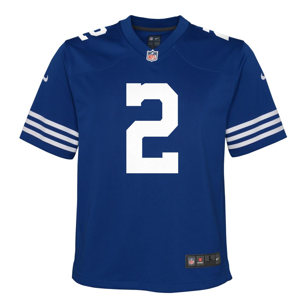 Youth Nike Matt Ryan Royal Indianapolis Colts Alternate Game Jersey