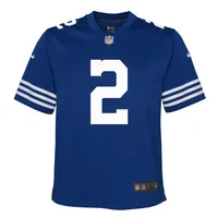 Maillot de jeu alternatif des Colts d'Indianapolis Nike Matt Ryan Royal pour jeune