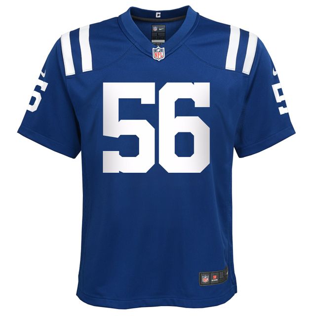 Maillot de match Nike Quenton Nelson Royal Indianapolis Colts pour jeune