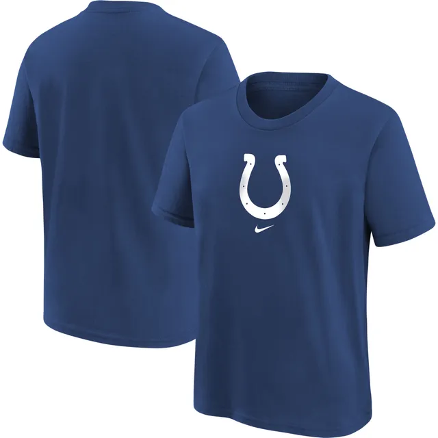 Women's Fanatics Branded Royal Indianapolis Colts Wordmark Long Sleeve V-Neck T-Shirt