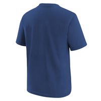 Youth Nike Royal Indianapolis Colts Logo T-Shirt