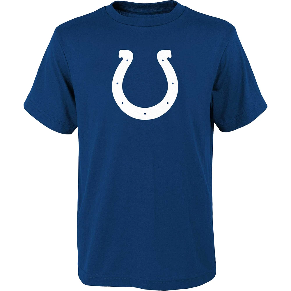 T-shirt à logo principal des Royal Indianapolis Colts pour jeune