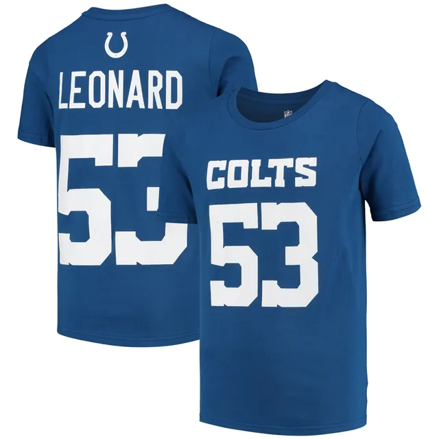 Jonathan Taylor Indianapolis Colts Fanatics Branded Player Icon Name &  Number T-Shirt - Royal