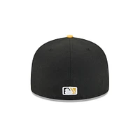 Men's New Era  Black Indianapolis Indians Theme Nights 59FIFTY Fitted Hat