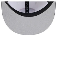 Casquette ajustée 59FIFTY pour homme New Era, collection authentique des Indianapolis Indians, blanc/bleu marine