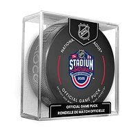 Inglasco Columbus Blue Jackets vs. Detroit Red Wings 2025 Stadium Series Official Game Puck