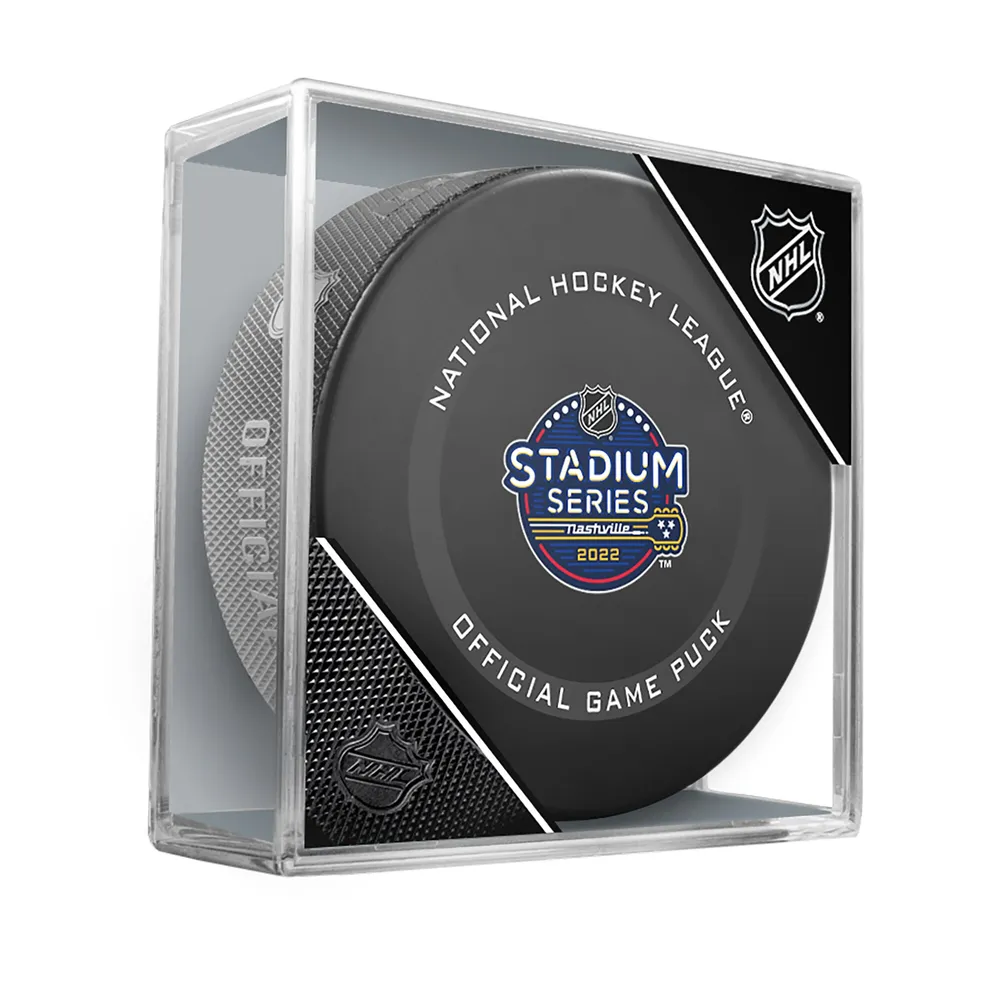 Lids Nashville Predators vs. Tampa Bay Lightning Inglasco Unsigned 2022 NHL  Stadium Series Official Game Puck | Dulles Town Center