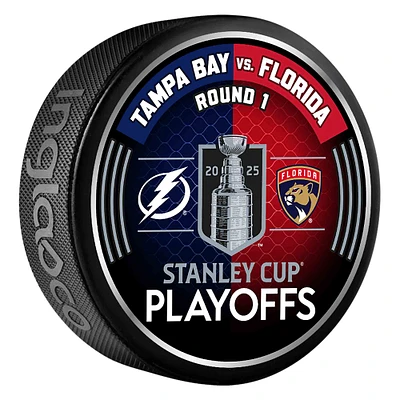 Duel de hockey entre le Lightning de Tampa Bay et les Panthers de la Floride lors du premier tour des séries éliminatoires de la Coupe Stanley 2025