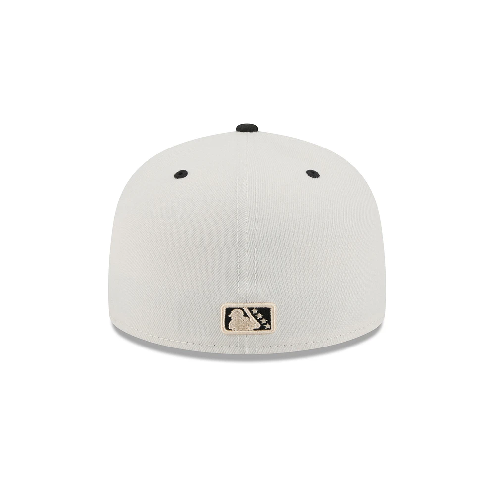 Men's New Era  Off White Inland Empire 66ers Theme Nights 59FIFTY Fitted Hat