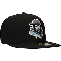 Men's New Era Black Cucuys de San Bernardino Copa la Diversión 59FIFTY Fitted Hat