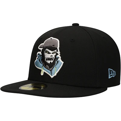 Men's New Era Black Cucuys de San Bernardino Copa la Diversión 59FIFTY Fitted Hat