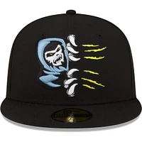 Men's New Era Black Inland Empire 66ers Copa De La Diversion 59FIFTY Fitted Hat