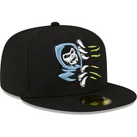 Men's New Era Black Inland Empire 66ers Copa De La Diversion 59FIFTY Fitted Hat