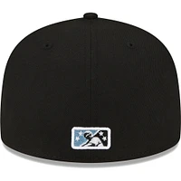 Men's New Era Black Inland Empire 66ers Copa De La Diversion 59FIFTY Fitted Hat