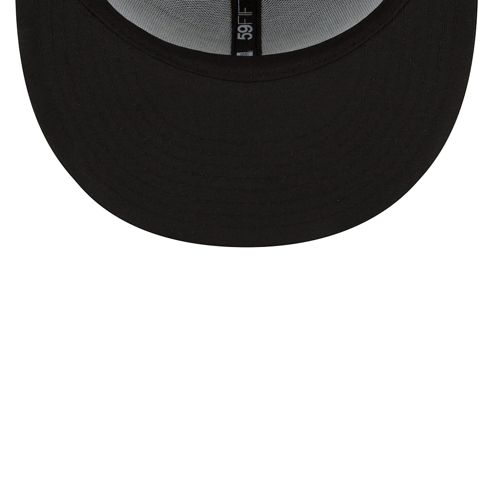 Men's New Era Black Inland Empire 66ers Copa De La Diversion 59FIFTY Fitted Hat