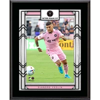 Plaque de joueur sublimée DeAndre Yedlin Inter Miami CF 10,5" x 13"