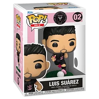 Figurine en vinyle Funko Luis Suarez Inter Miami CF #2, maillot secondaire Pop!