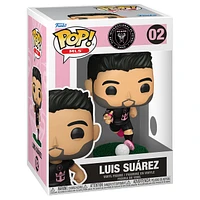 Figurine en vinyle Funko Luis Suarez Inter Miami CF #2, maillot secondaire Pop!