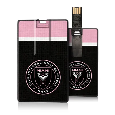 Inter Miami CF Stripe Design Credit Card USB Drive