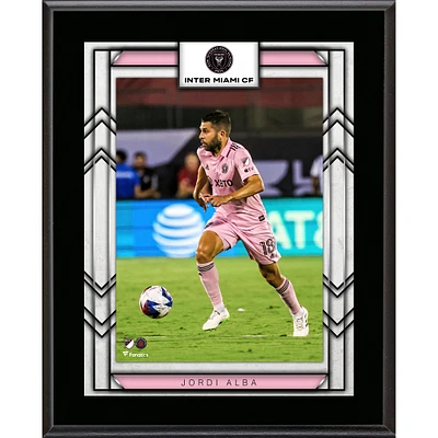 Jordi Alba Ramos Inter Miami CF 10.5" x 13" Sublimated Player Plaque