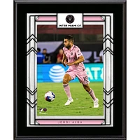 Jordi Alba Ramos Inter Miami CF 10.5" x 13" Sublimated Player Plaque