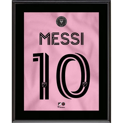 Lionel Messi Inter Miami CF 10.5" x 13" Sublimated Jersey Plaque