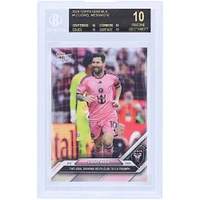 Lionel Messi Inter Miami CF 2024 Topps Now Black Label #12 BGS Authenticated 10 Card - 10,10,10,10 Subgrades