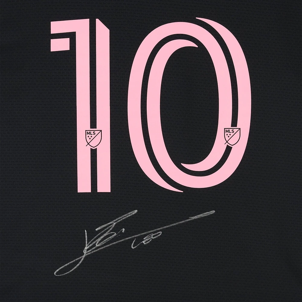 Lionel Messi Inter Miami CF Autographed 2022/23 Black adidas Authentic Jersey