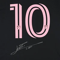 Lionel Messi Inter Miami CF Autographed 2022/23 Black adidas Authentic Jersey