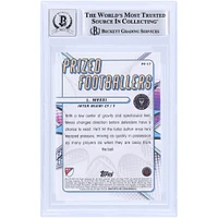 Lionel Messi Inter Miami CF autographié 2023 Topps Finest MLS Prized Footballers #PF-17 BAS Authenticated 10 Card