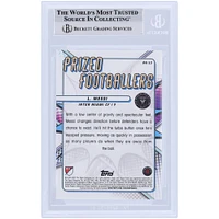 Lionel Messi Inter Miami CF Autographed 2023 Topps Finest MLS Prized Footballers #PF-17 BAS Authenticated Card
