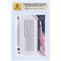 Lionel Messi Inter Miami CF Autographed 2024 Topps Now MLS Fastest Player in MLS History To 25 Goal Contributions #70 BAS Authenticated /10 Card