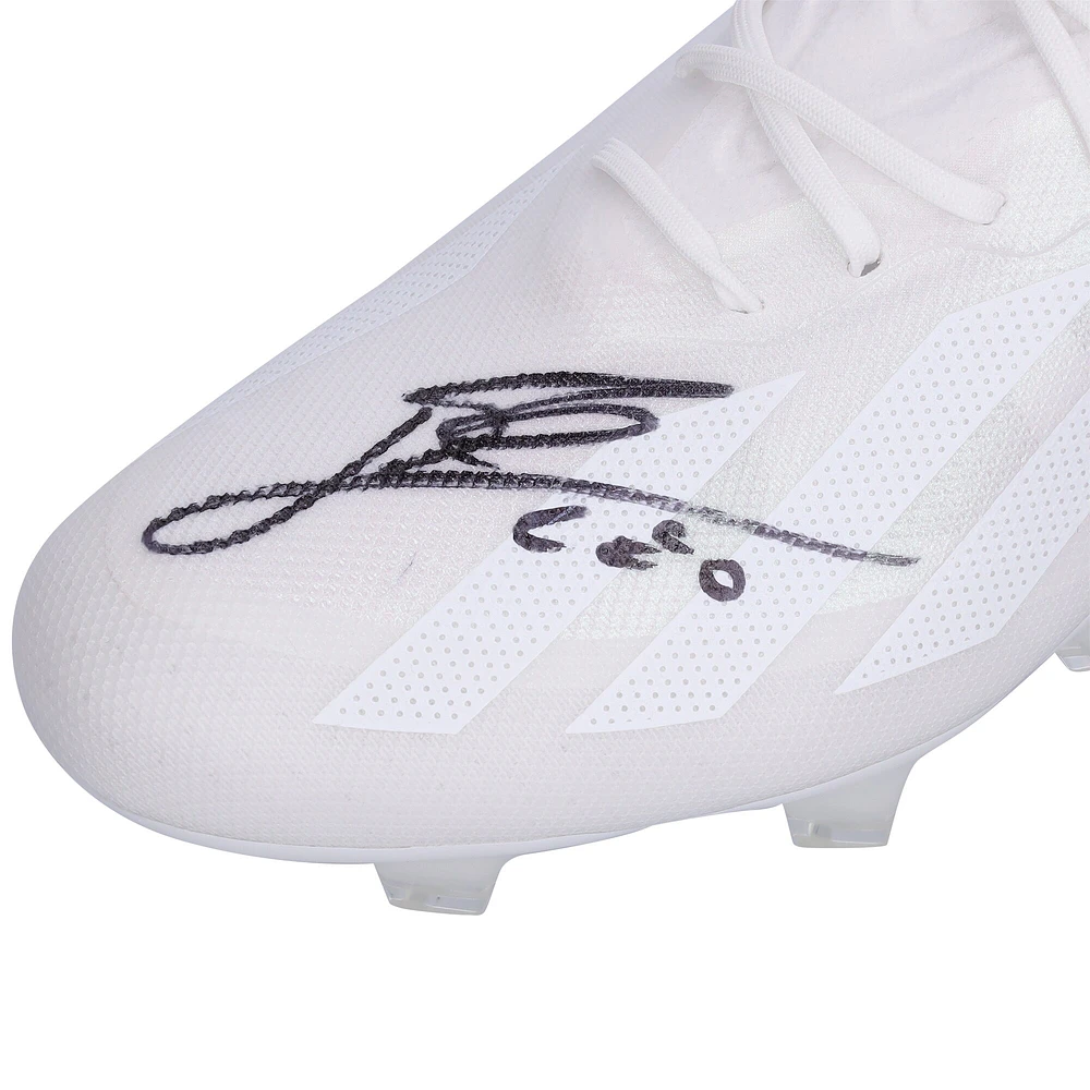 Lionel Messi Inter Miami CF Autographed adidas X Crazyfast.1 FG White Soccer Cleat