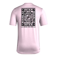 Men's adidas Light Pink Inter Miami CF Local Wrap T-Shirt