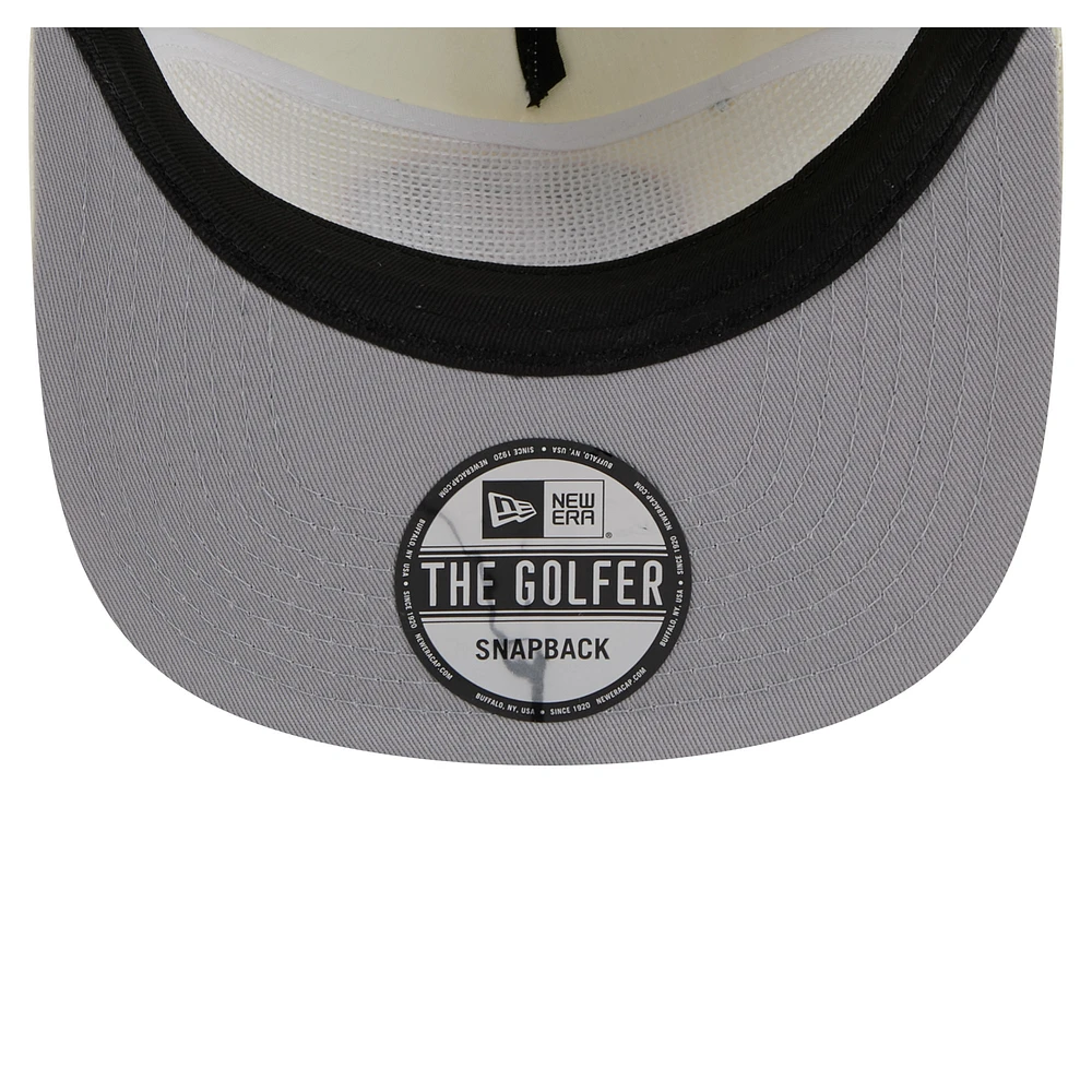 Men's New Era  Cream Inter Miami CF 2025 Kickoff Snapback Golfer Hat