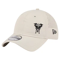 Men's New Era  Tan Inter Miami CF Active 9TWENTY Adjustable Hat