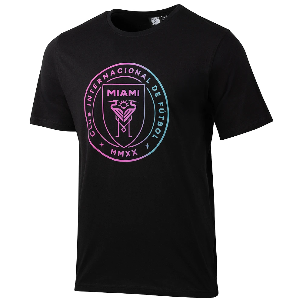 T-shirt décontracté noir pour homme avec motif sportif Suède Inter Miami CF Game Day
