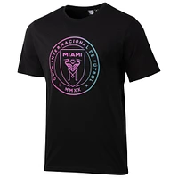 T-shirt décontracté noir pour homme avec motif sportif Suède Inter Miami CF Game Day