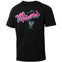 T-shirt décontracté noir pour homme avec motif sportif Suède Inter Miami CF Game Day