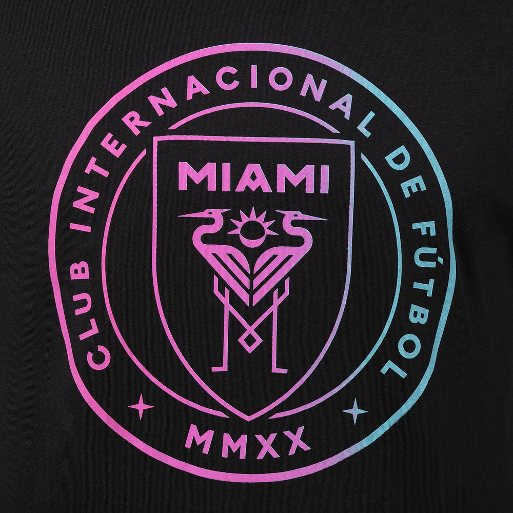 T-shirt décontracté noir pour homme avec motif sportif Suède Inter Miami CF Game Day