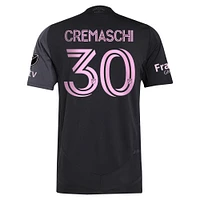 Men's adidas Benjamin Cremaschi Black Inter Miami CF 2025 The Fortitude Kit Authentic Player Jersey