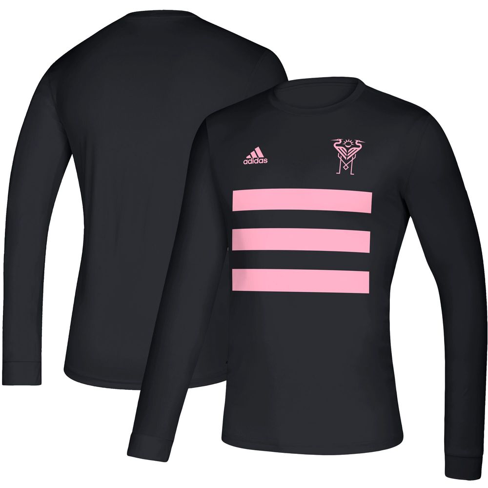 Men's Inter Miami CF adidas Pink/White Soccer Training Jersey