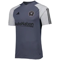 Maillot d'entraînement sur le terrain adidas Inter Miami CF 2023 pour homme, gris