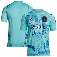 Maillot Inter Miami CF 2023 One Planet Replica adidas vert pour homme