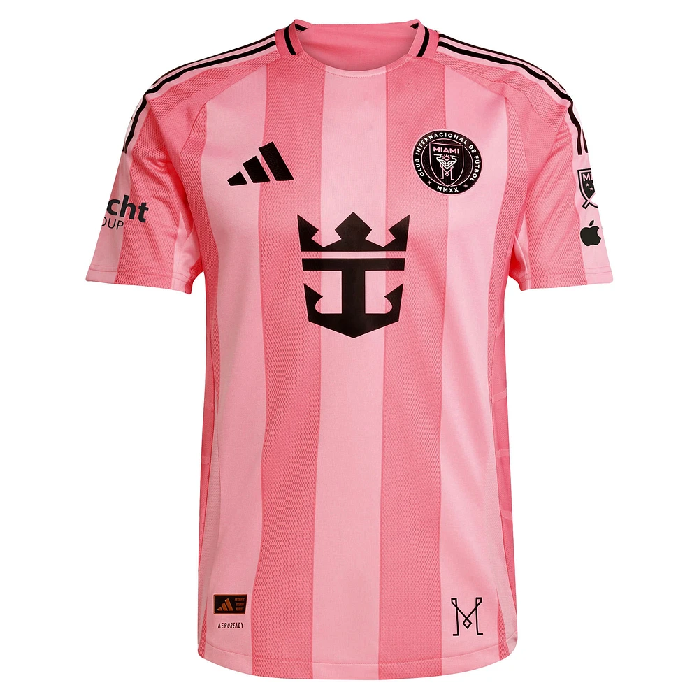 Men's adidas Jordi Alba Light Pink Inter Miami CF 2025 Euforia Authentic Player Jersey